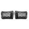 A Pair Carbon Fiber Look Car Brake Air Duct Front Bumper Caliper Grill Air Outlet For Chevrolet For Silverado 1500 2003-2007 SS