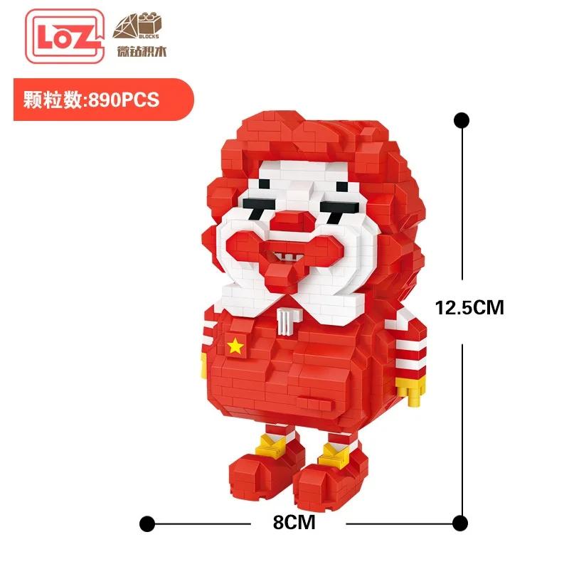 

Loz Small Blocks Animation Chown Construction Blocks Toy Joker Anime Auction Figure Juguetes Children Toy Gifts For Girls Present 9050