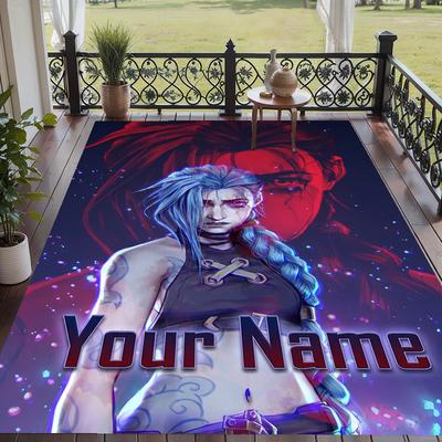 Custom Text Arcane Pattern Floor Rug Soft Indoor Carpet Mat Living Room Bedroom