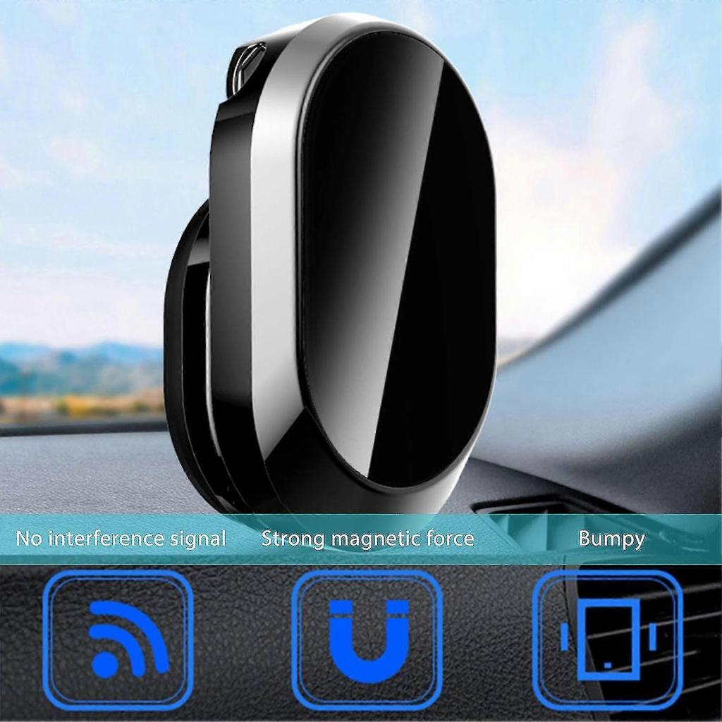 Magnetic Phone Holder For Car 360 Degree Rotation Dashboard Mobile Phone Holder
