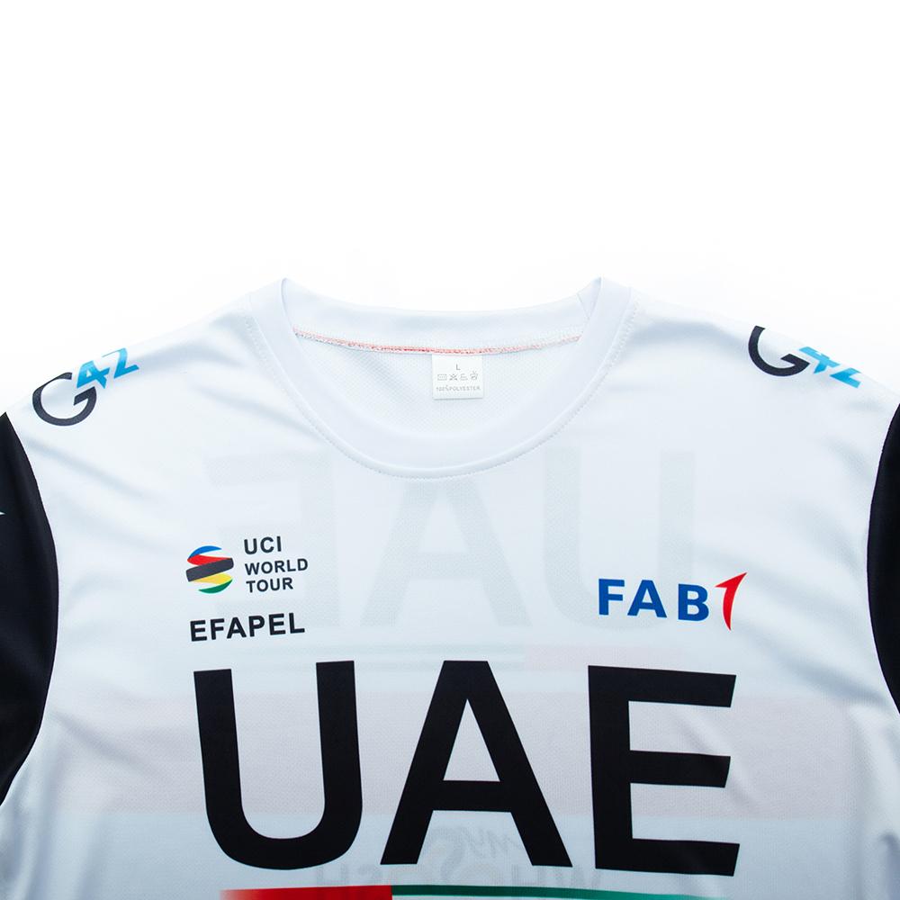 UAE National Cycling Team 2024 Season Men's Fashion Quick-Dry Running T-Shirt Cycling Apparel Sports T-Shirt Clothing