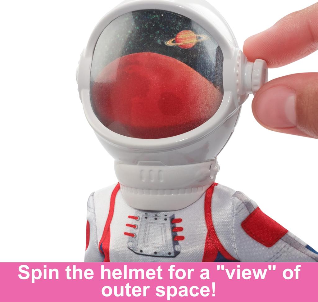 Barbie 65 Barbie Pracovní prostor Pilotka Panenka Hraní na role Věk 3 a HRG45 Sada, Oblečení a Dům, Hra, Vzhůru, Bílá,