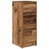 VidaXL Buffet vieux bois 29,5x34x76 cm bois d'ingénierie 861641