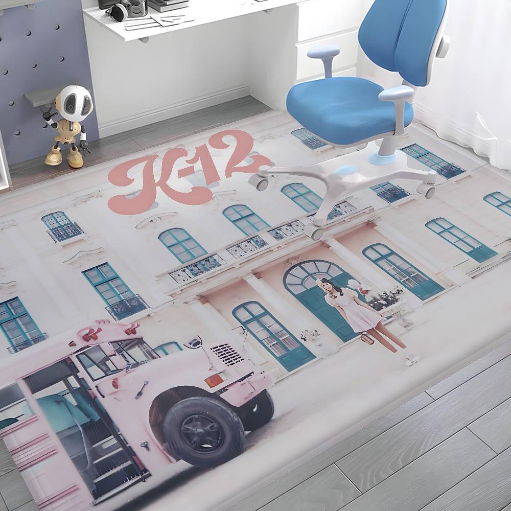 M-Melanie M-Martinez Singer Bathroom Mat INS Style Soft Bedroom Floor House Laundry Room Mat Anti-skid Welcome Doormat