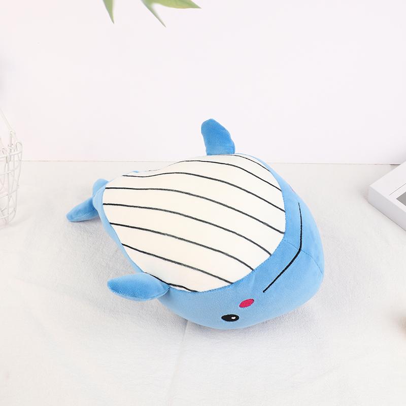 35Cm Whale Plush Toy Soft Plush Stuffed Dolphin Doll Cushion Pillow Home Decor