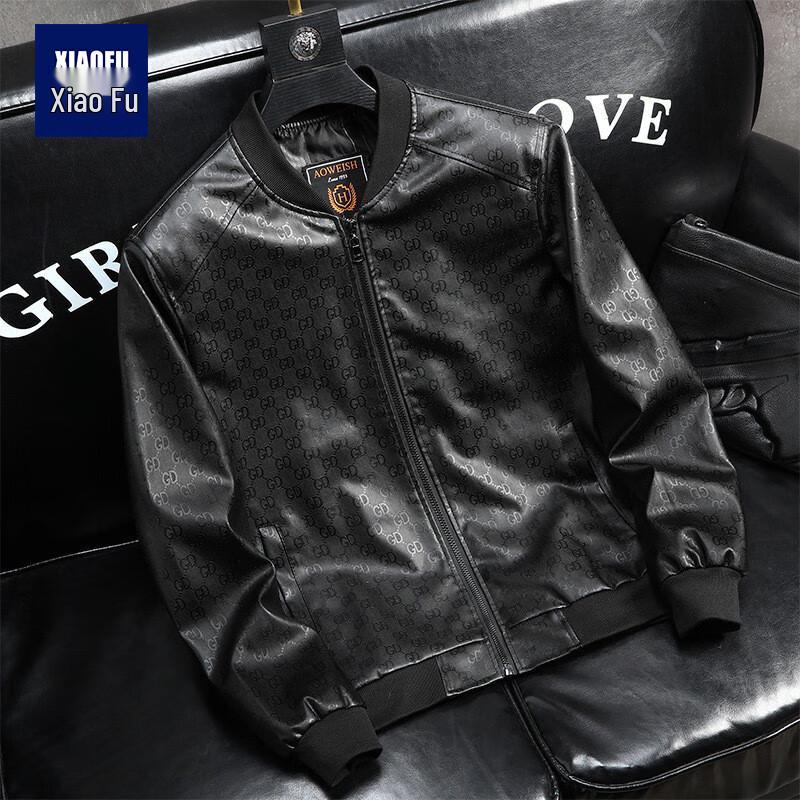 Мужская модная стеганая куртка из ПУ кожи 3XL