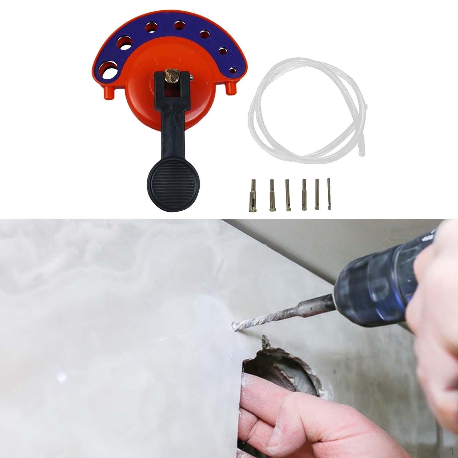 

Locator for Tile Glass Openings Adjustable From 4mm to 12mm Granite with Accessories