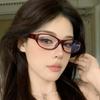 Stylish Retro Anti-Blue Light Sunglasses for Women - European & American Street Style, Sun Protection & Sunscreen