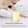Smart Sleep Aid: Portable Bluetooth Speaker & White Noise Machine with Seven-Color Night Light for Soothing Baby Sleep
