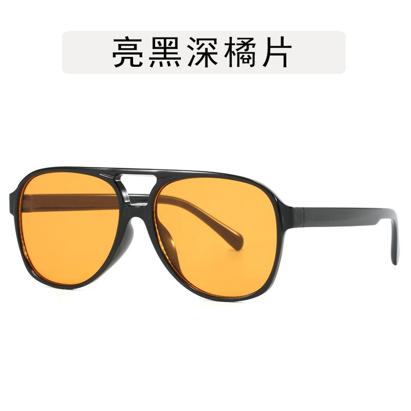 European American Vintage Sunglasses Men Pilot Shape Double Bridge Woman Glasses Driving Hiking Women Sun Glasses