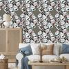 Wallpaper Fashionable graffiti drawings for living room and bedroom 50x1000