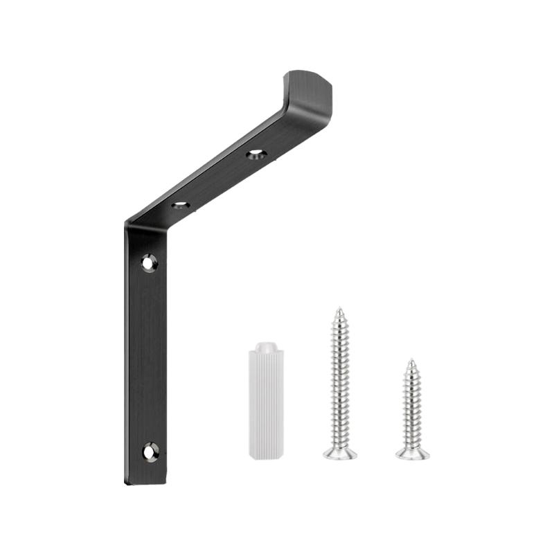 

Heavy Duty Floating Shelf Bracket Wall Mounted Metal Shelving Bracket Simple Decorative Shelf Bracket Hardware 150mm