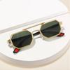 Women Men Polarized Sunglasses Metal Double Beam Square Frame Sun Glasses Anti Blue Light Driving Eyeglasses Fashion Eyewear