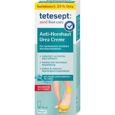 Tetecept Callus Removal Urea Foot Cream 75ml