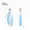 Professional Pet Nail Clippers With Led Light For Cats And Dogs Labor-Saving Nail Trimmer And Paw Grooming Scissors
