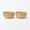 MUJI Bowls Made from Palm Set of 76014195 Microwave-Safe Offcuts, 2,