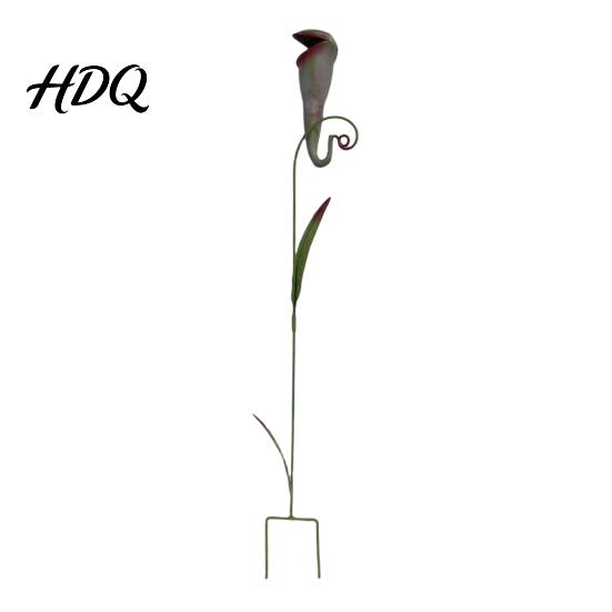 Pitcher Plant Garden Stake Carnivorous Stake Metal Sculpture Insectivorous Yard Artistic Sculpture