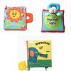 Neues Stoffbuch für Kinder Reißfestes Blumen-Spielzeug Stoffbuch Baby-Spielzeug Frühpädagogisches Stoffbuch
