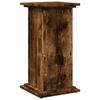 VidaXL Piédestal avec rangement chêne fumé 31x30x60 cm bois ingénierie 854620