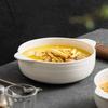 Japanese-style Ceramic Binaural Soup Bowl Heat-resistant Soup Basin Instant Noodle Bowl  Kitchen