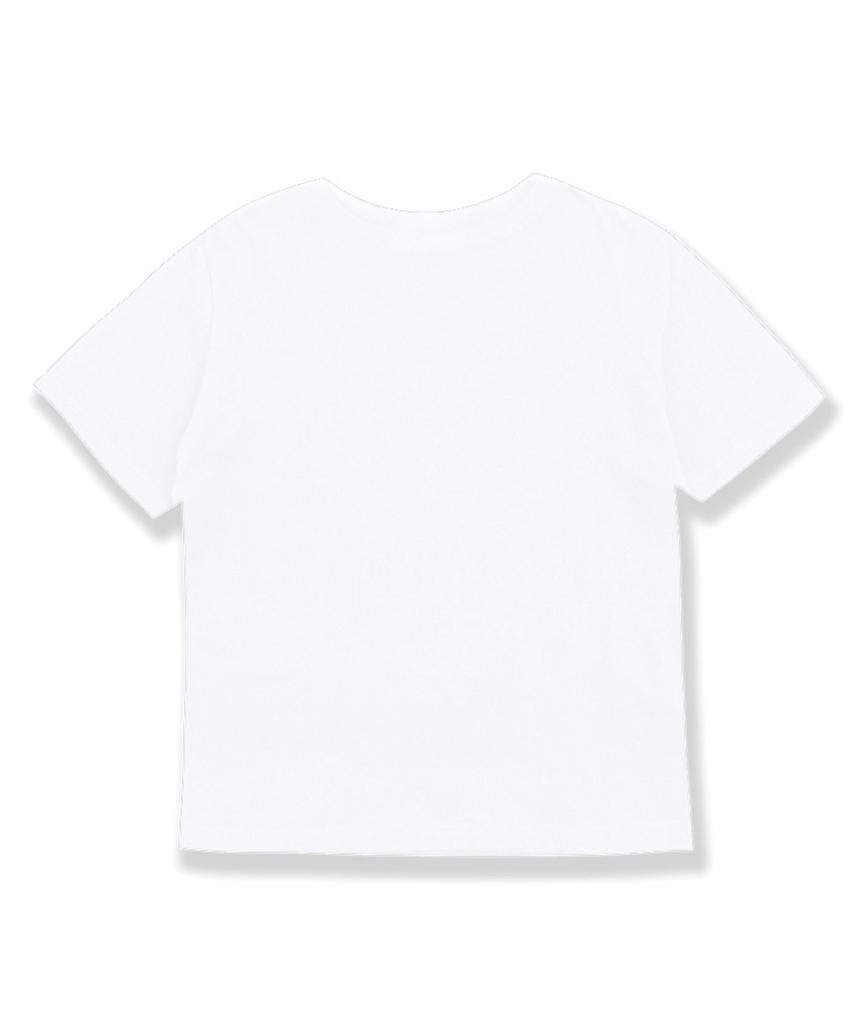 Bibalabida Cross Crop Short Sleeve T-Shirt