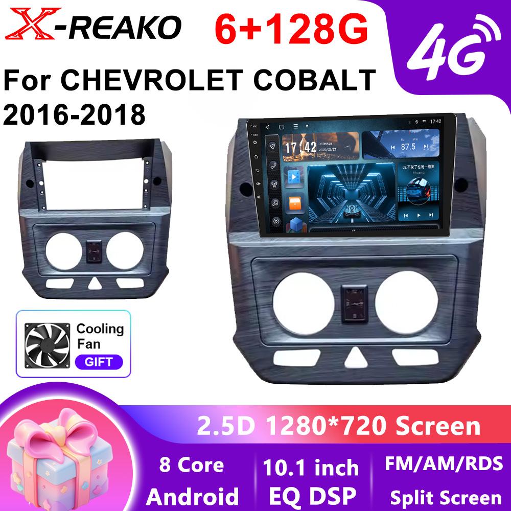 For Chevrolet Cobalt 10.1inch 2din Android 13 Auto CarPlay Car Radio Stereo Video Player GPS 4G Screen Car Multimedia Navigation