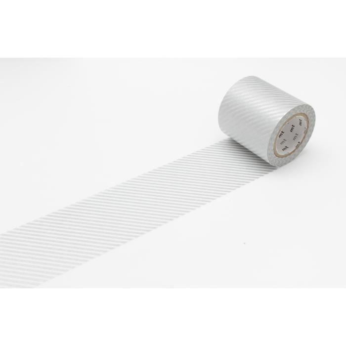 Masking Tape - MT - CASA RAYE argent - ruban adhésif décoratif en papier washi
