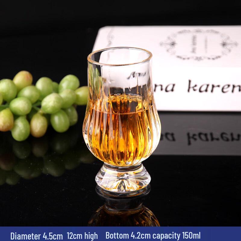 

Склянки для дегустації Байцзю та Бренді Flavinmci з різьбленого скла (2-пакет)