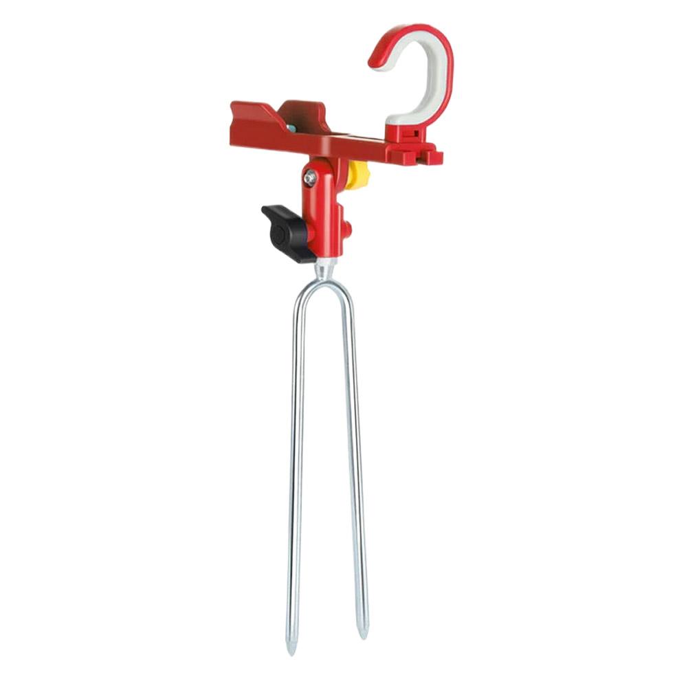 Dual Purpose Ground Plug Bracket Universal Adjustment Positioning Bracket Stainless Steel Ground Plug Support Bracket