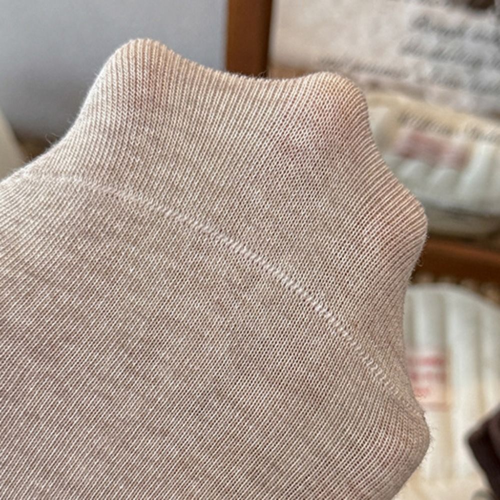 Cotton Blend Mid-calf Knit Socks Bow Button Ballet Winter Socks for Winter Warmth
