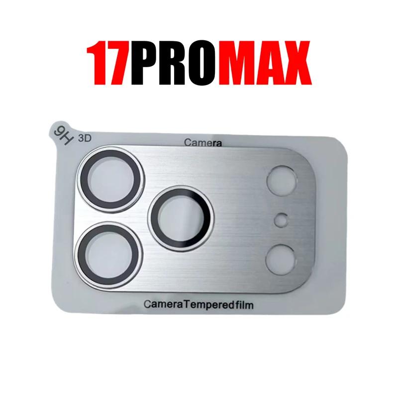1Pc Protective Film For iPhone 17 Pro Max For iPhone 17 Pro Full Coverage Ultra-Thin Camera Lens Protector Metal Frame 2026 New