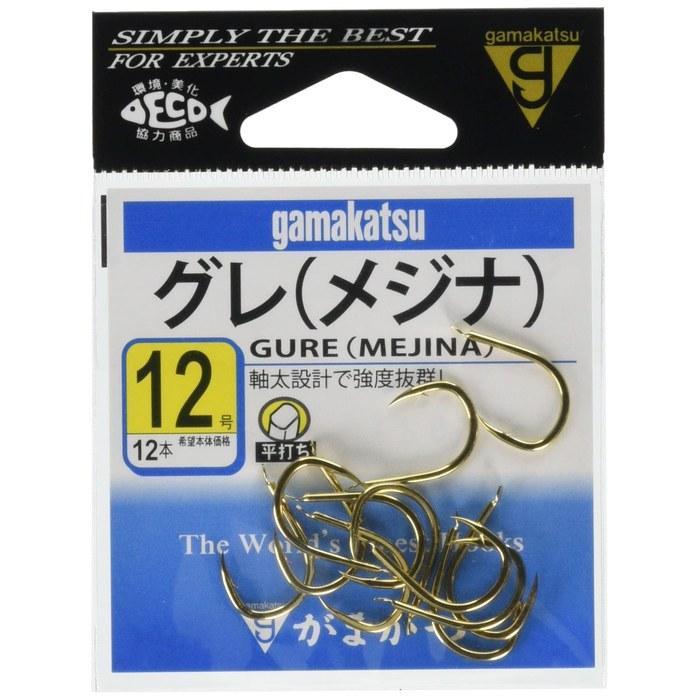 Gamakatsu Grayling Hook Gold Size 12