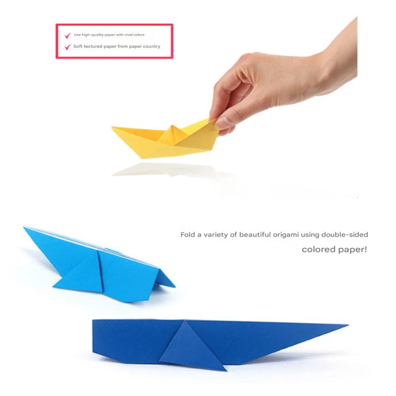 Double-sided + Single-sided Colored Paper for Large-capacity Learning Materials 30 Colors 1000 Sheets 15X15