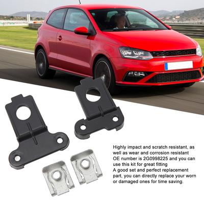 Kit de reparo de aba de suporte de farol automotivo lado esquerdo 2G0998225 Conjunto de ferramentas de reparo de aba de suporte de farol de carro