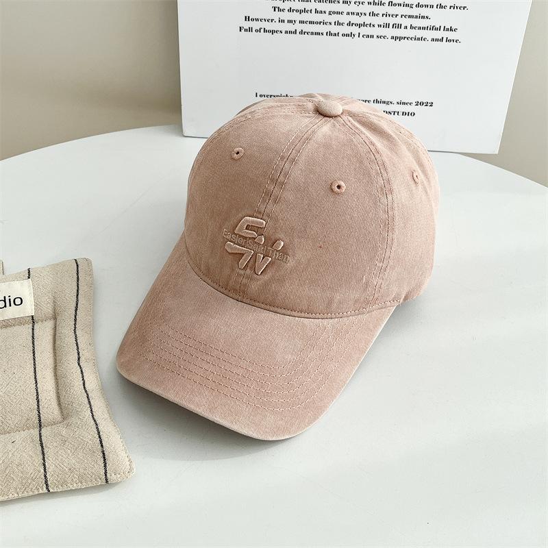 Wysokiej jakości czapka z daszkiem dla mężczyzn i kobiet, koreański styl, casualowa, wszechstronna czapka z daszkiem dla kobiet z szerokim rondem wyszczuplającym twarz