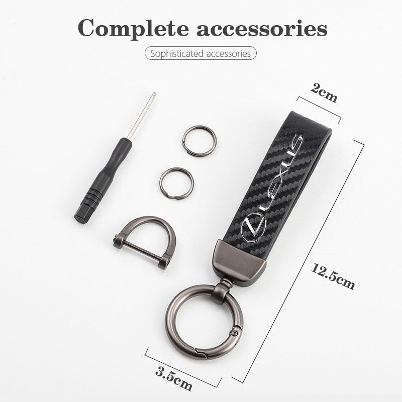 Car Keychain With Custom Logo Keyring Key Cover Gift For Lexus RX300 IS200 IS250 ES350 Ct200h UX250h NX300h RX350 ES300h RX400h