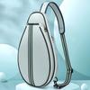 Zipper Closure Lightweight Sling Bag Large Capacity Badminton Racquet Bag  Men and Women