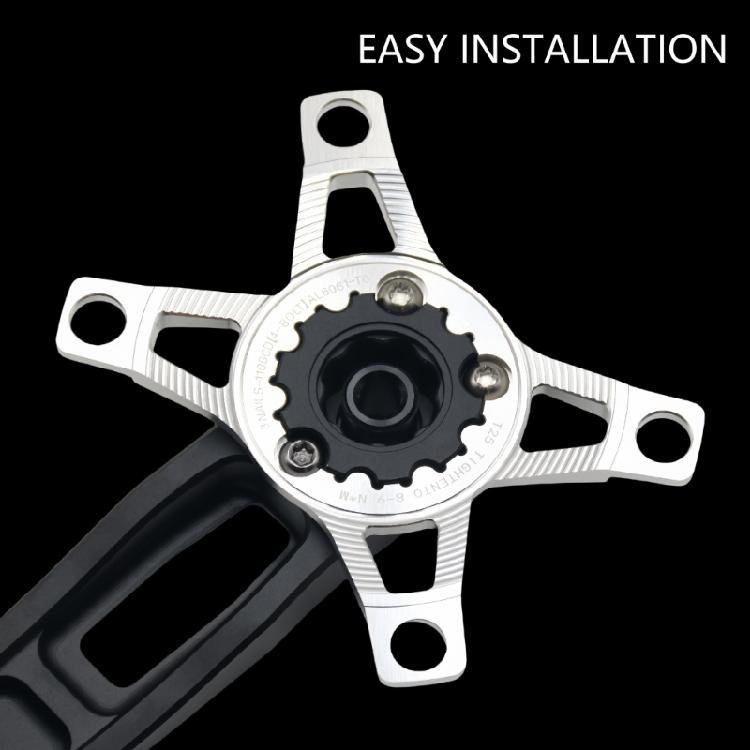 110 BCD 4 Bolt Aluminum Alloys Chainring Adapters Replacement Light Weight Direct Mount Converter Easy to Install