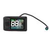 Display-Messgerät passend für BAFANG BBS01 BBS02B G340 G320 M300 M400 M620 Mittelmotoren LCD Farbdisplay Bedienfeld mit wasserdichtem Stecker