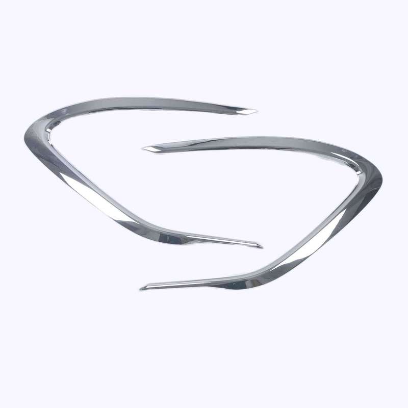 For Toyota Camry LE Front Bumper Collision Avoidance Trim Fog Light Lamp Eyelid Eyebrow Strips Car Styling Accessories
