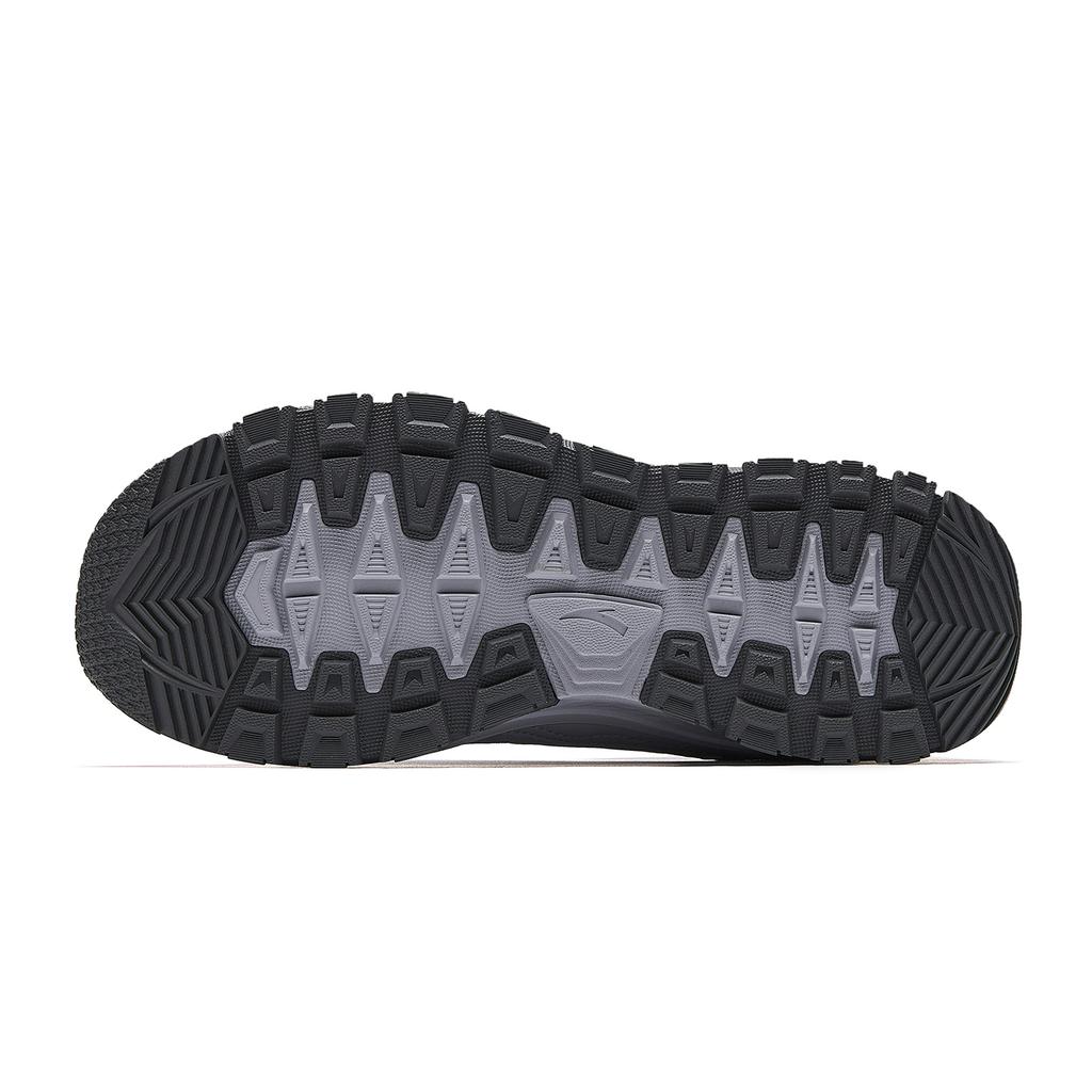 Anta Explore Mountain Comfortable Fashion Non-Slip Wear-Resistant Waterproof Low-Top Hiking Shoes Men Hiking Shoes Jacquard-Gray 912545584-5