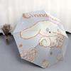 1pc Dessert Cinnamoroll Theme Pattern Beautiful Looking Automatic Folding Umbrella, 3 Folding, 8 Iron Frame Design, Durable and Suitable for Travel an