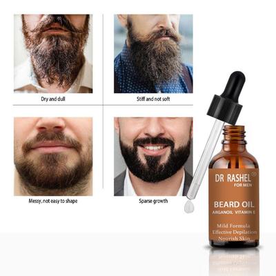 Men's Hair Removal Oil Mild Formula for Hair Removal Without Irritation, Brightening and Nourishing the Skin, Containing Vitamin Moisturizing Oil