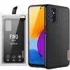 Dux Ducis Fino Case Cover Covered with Nylon Material Samsung Galaxy A03S Black