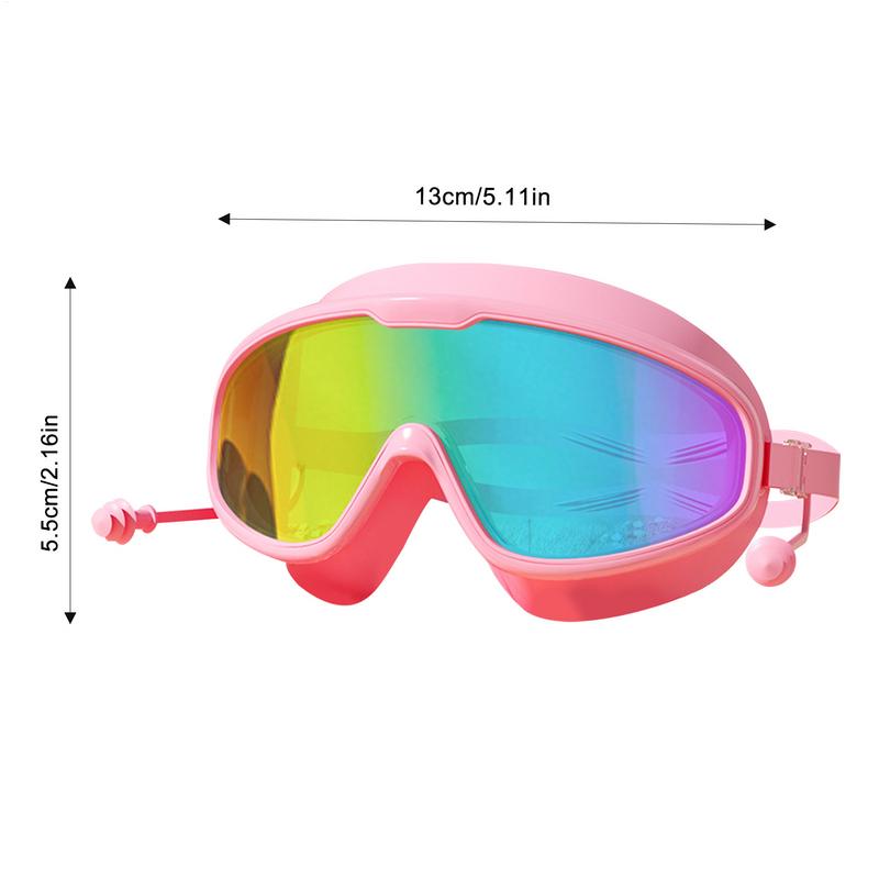 Anti Fog Swimming Goggles Adjustable Swim Goggles With Wide View HD Swimming Goggles No Leaking Full Protection Pool Goggles