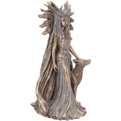 Hecate Greek Goddess of Magic with Her Hounds 15cm Figurine, Resin
