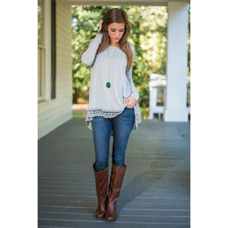 Sleeves Long Streetwear With Polyester Fabric Womens Casual Travel Clothing