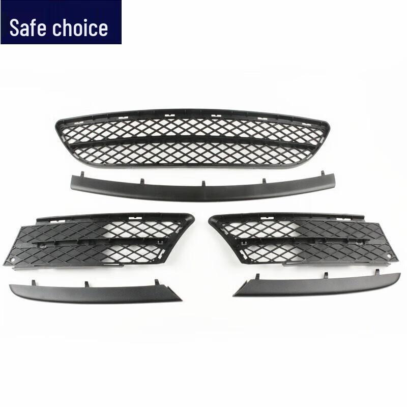 Compatible with BMW 3 Series E90: front bumper, 318 grille, 320 vent mesh, 325 air vents, 328 center grille, 330 air vents.