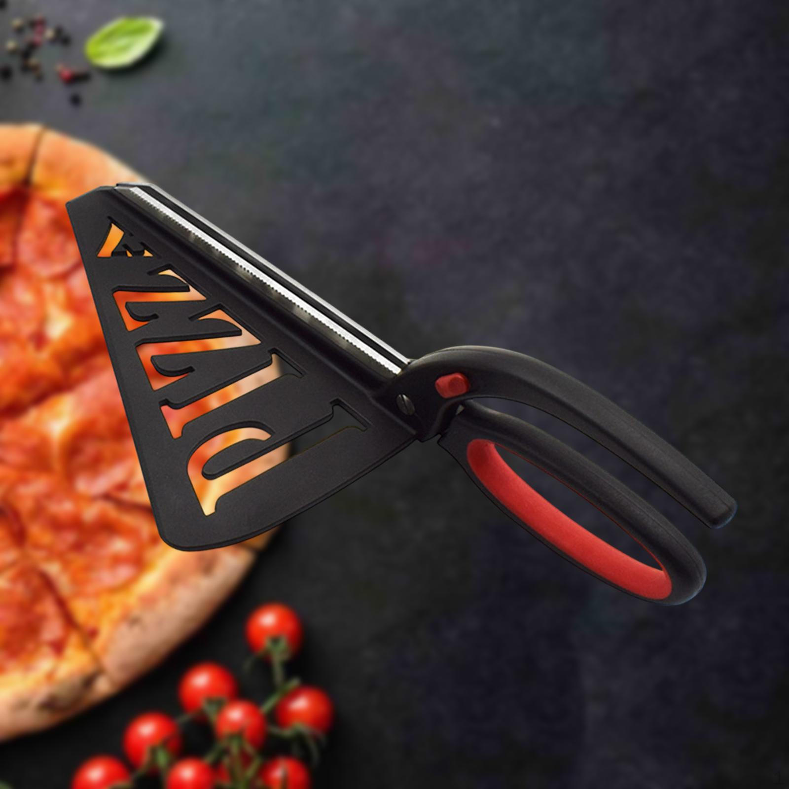 

Pizza Scissors Stainless Steel Multifunctional, Gift Easy to Use Premium Practical, Kitchen Gadgets