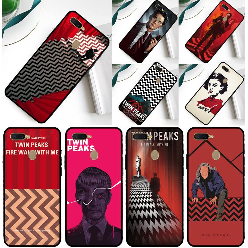 Twin Peaks Case For Oppo A60 A40 A80 A16 A76 A96 A18 A38 A58 A78 A98 A91 A15 A17 A74 A94 A54 A57S Cover